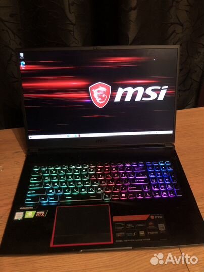 Ноутбук msi GE75