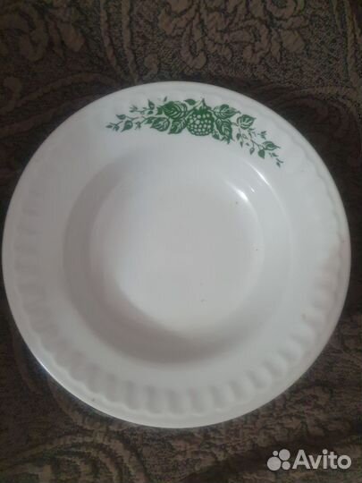 Тарелки полупорционные СССР