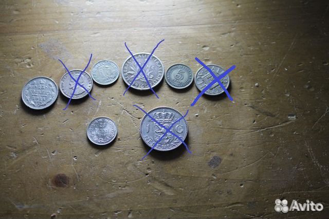 Монеты серебро