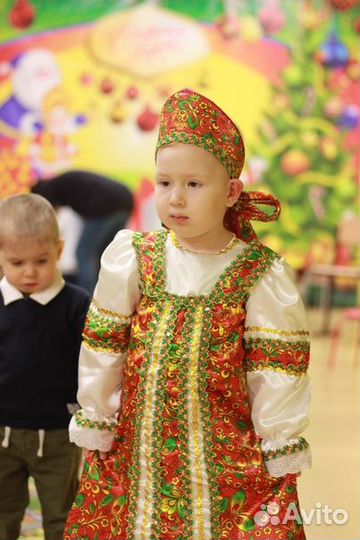 Русский народный костюм для девочки