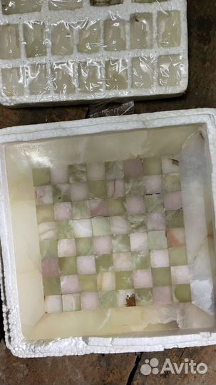 Шахматы из оникса