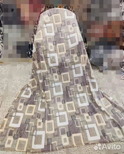 Плед покрывало на диван, кровать