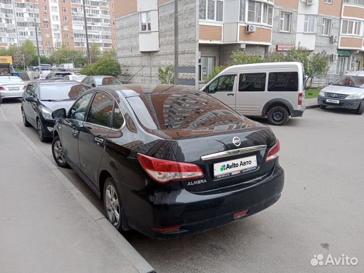 Nissan Almera 1.6 AT, 2017, 93 000 км