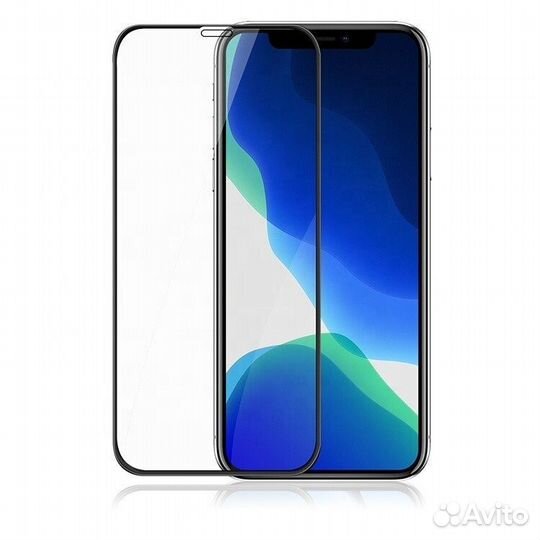 Защитное стекло iPhone 12 Mini (5.4) черное