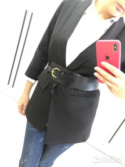 Ремень женский, натуральная кожа, новый