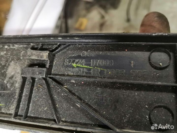 Молдинг двери передний правый Hyundai Tucson 3