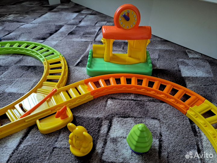 Игровой набор железной дороги на батарейках