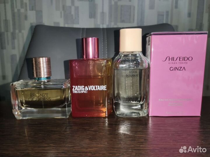 Парфюмерия из личной коллекции. Цена за 2 флакона
