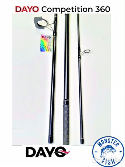 Удилище карповое Dayo Competition 3,6, тест 4 lb