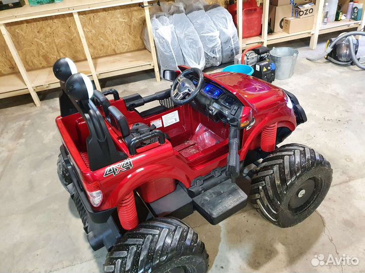 Детский электромобиль ford ranger monster truck 4W