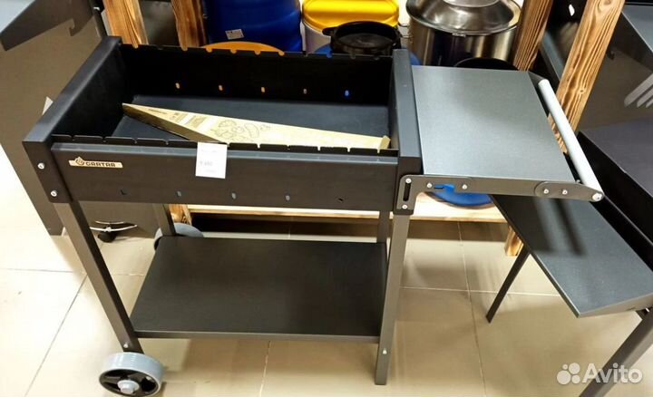 Мангал на колесах Gratar Ман 202