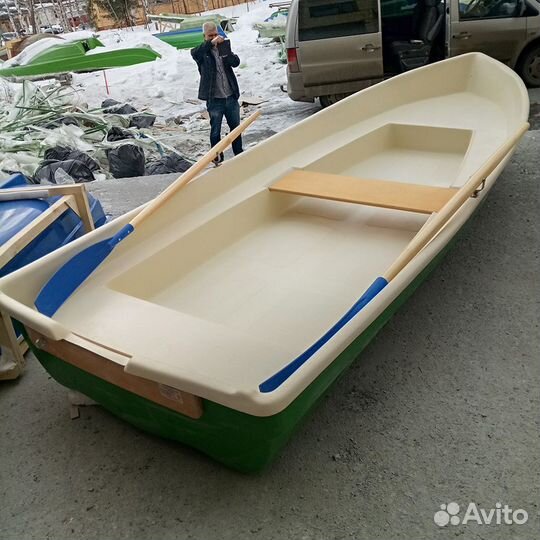 Лодка стеклопластиковая Виза Нейва - 4