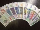 Набор банкнот Узбекистана.11 шт от 1сум до 5000сум