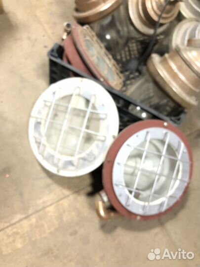 Светильник промышленный СССР ретро лофт винтаж