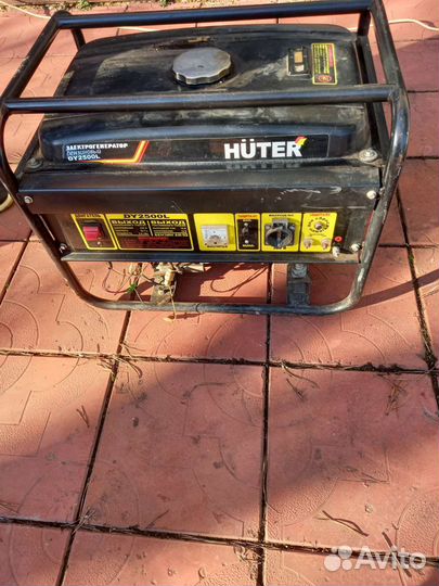 Электрогенератор бензиновый huter 2500L
