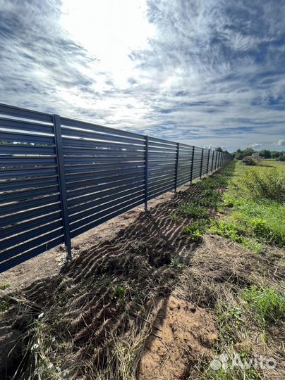 Забор под ключ