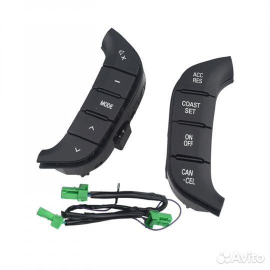 Кнопки на руль mitsubishi pajero 4 с круизом