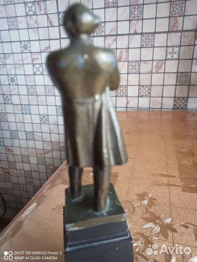 Скульптура памятник Чернышевского Н.Г Литьё СССР