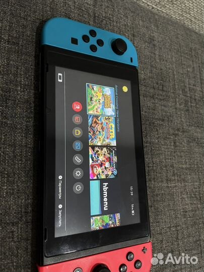 Прошитая Nintendo Switch rev2 бу