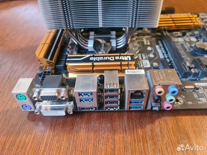 Комплект i7-4790k + Gigabyte GA-Z97X + 24Gb DDR3