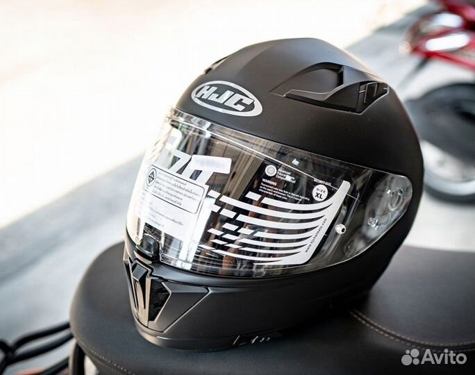 Мотошлем HJC i71 semi flat anthracite