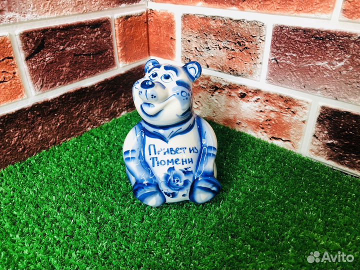 Z. 8093 мишка Гжель 