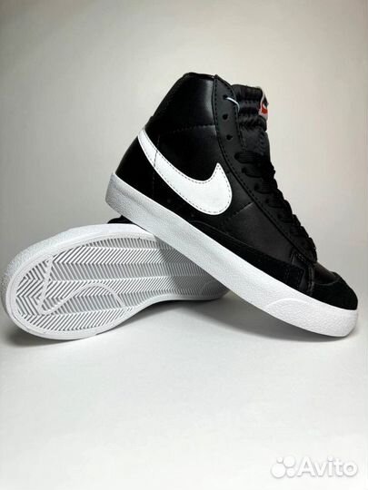 Кроссовки женские nike blazer mid 77 black