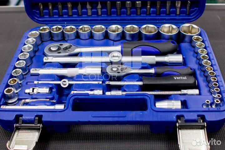 Набор инструментов 94 предмета 1/4