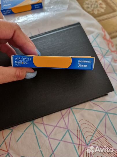 Линзы контактные месячной замены AIR optix (Alcon)