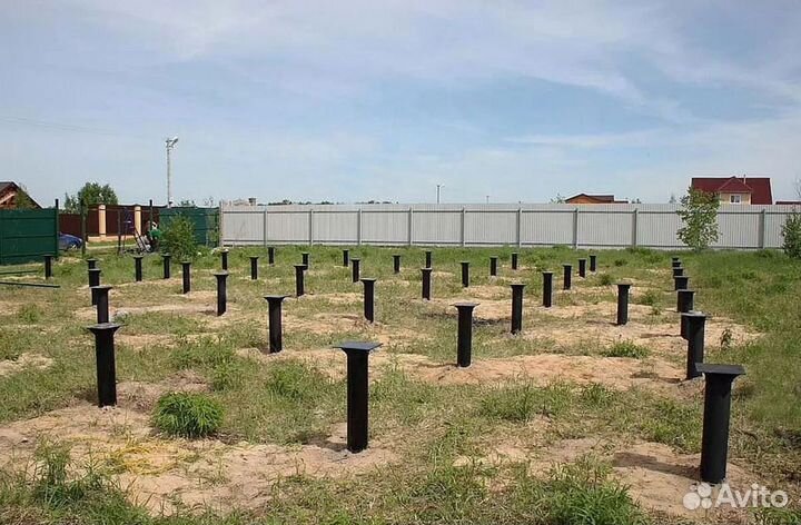 Винтовые сваи под ключ