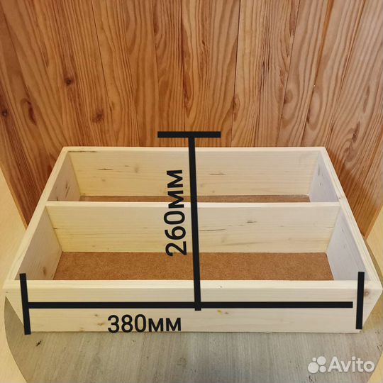 Коробка подарочная деревянная