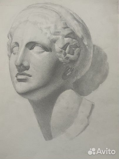 Академический рисунок для портфолио