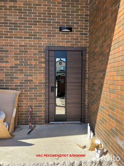 Тяжелая дверь входная с установкой в подарок