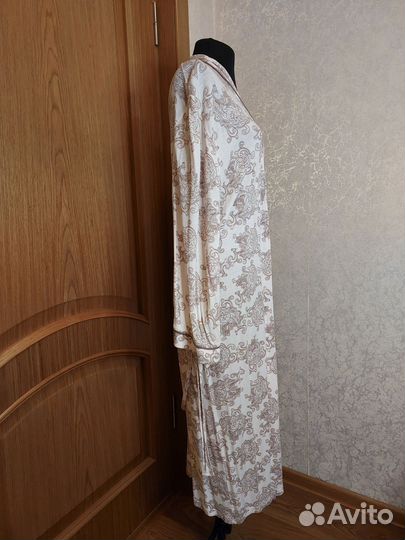 Халат банный трикотажный XL (50-52)