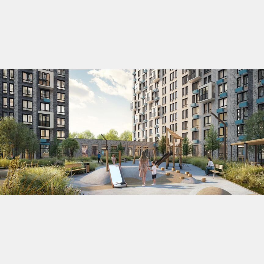 1-к. квартира, 40,1 м², 2/17 эт.