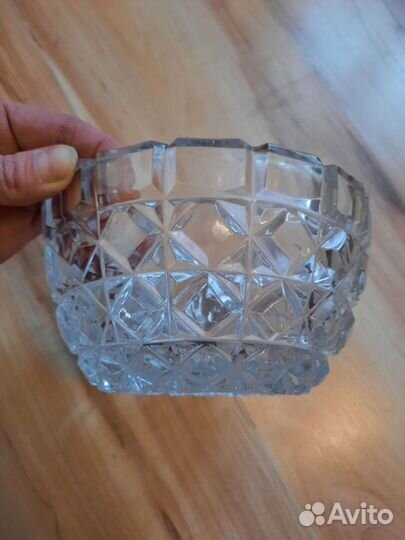 Хрусталь салатник большой ваза СССР