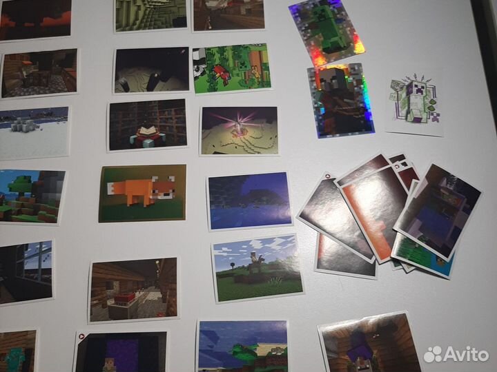 Наклейки Minecraft Майнкрафт