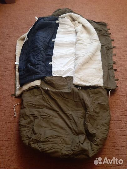 Спальный мешок на овчине