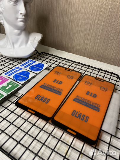 Защитное стекло на huawei p20 lite