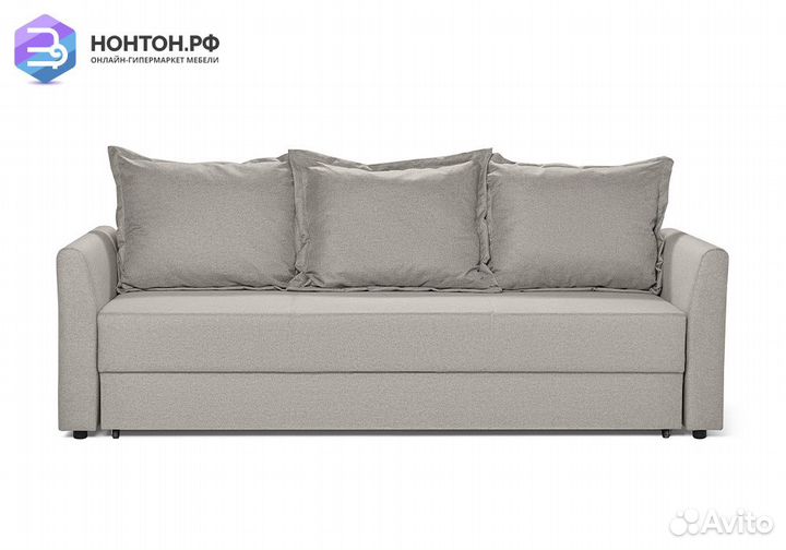 Диван еврокнижка Монца светло-коричневый