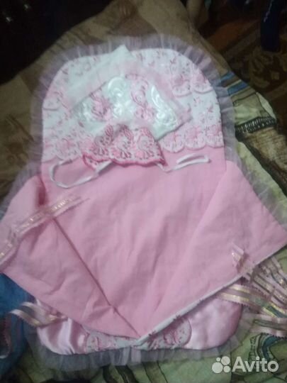 Конверт на выписку для девочки