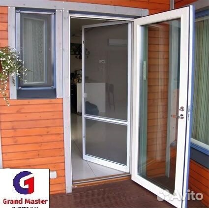 Сетка москитная для балконной двери