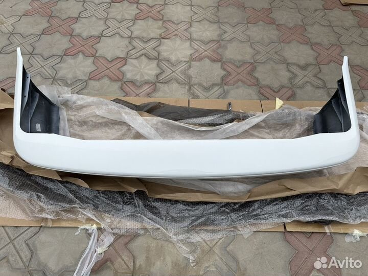Бампер ваз 2114 задний белое облако 240
