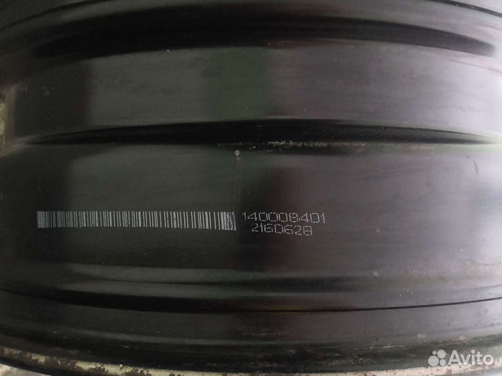 6 1/2 Jx16h2 ET45 диск колёсный Тойота, 1 шт