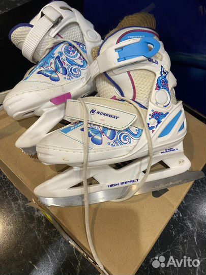 Коньки раздвижные 26-30