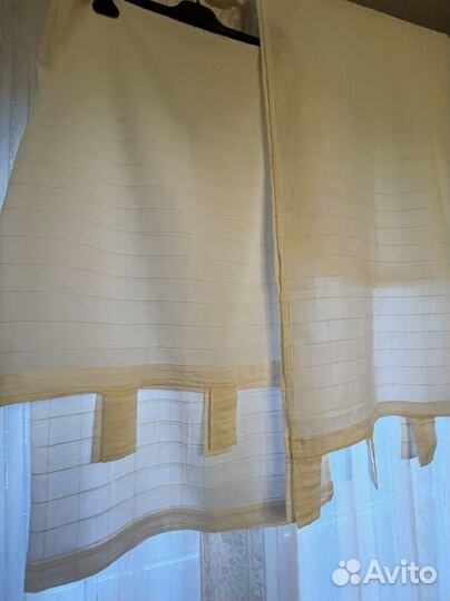 2 шторы Togas Греция 175*110 хлопок/батист кантри