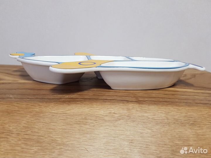 Тарелка детская керамическая 