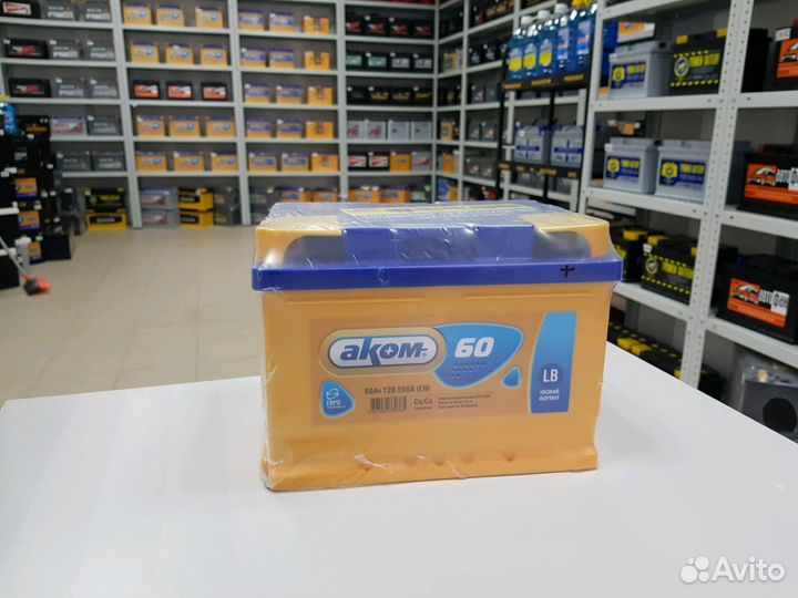 Аккумулятор низкий LB 60Ач на FF2, Astra J