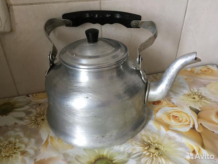 Чайник алюминиевый СССР 3 л