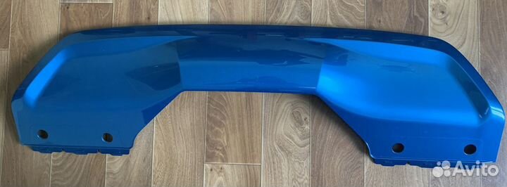 Накладка (юбка) на задний бампер бмв Х6, F16